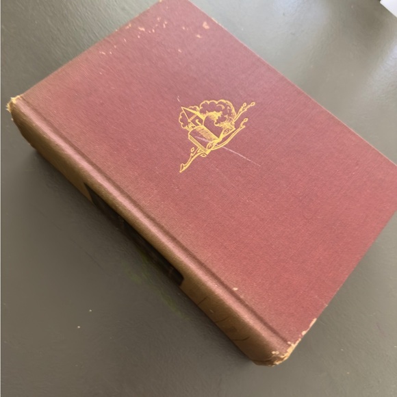 Literature in New England Vintage Red Hardcover Book Van Wyck Brooks 1944 USA - Picture 10 of 14